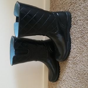 Sperry Black Rainboots